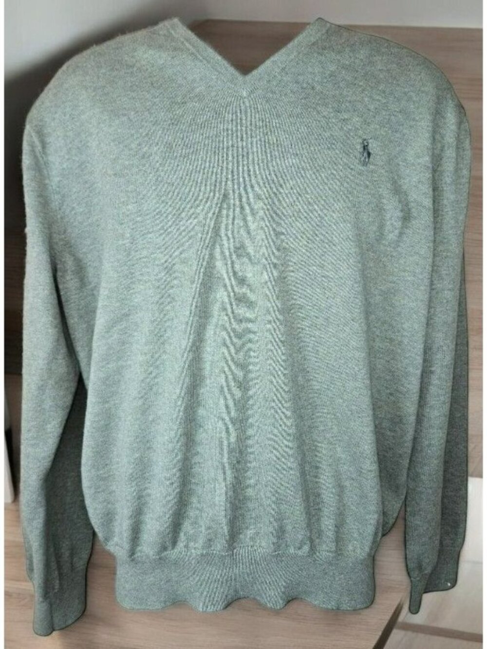 Polo Ralph Lauren Mens Pima Cotton V-Neck Sweater Size XL